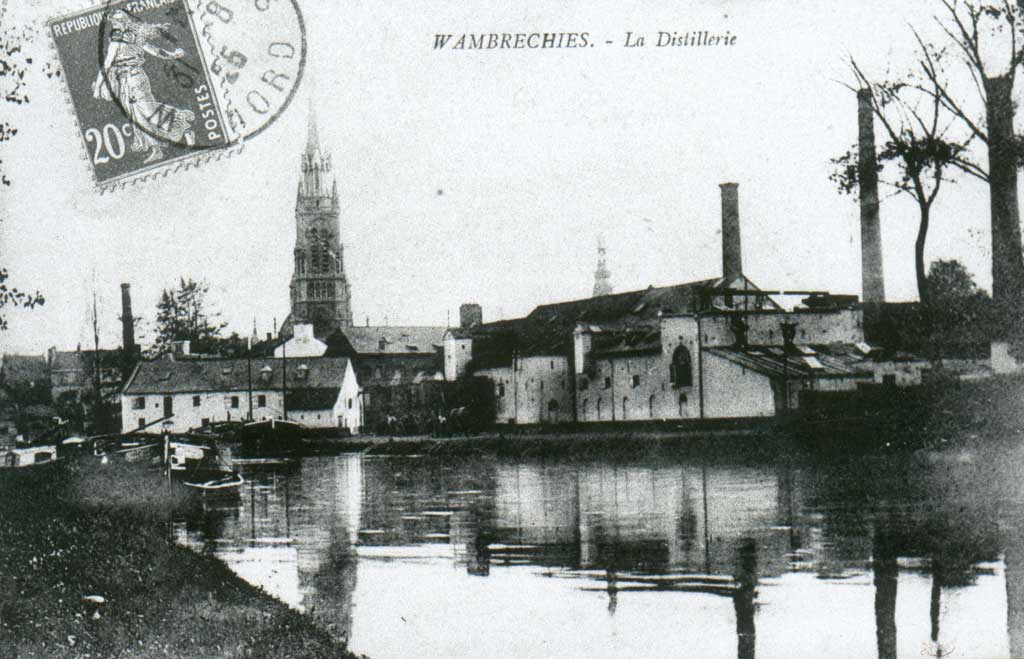 L'âge d'or distillerie Wambrechies, 20ème siècle