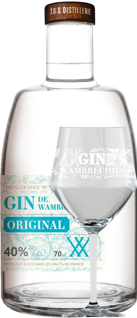 Gin de Wambrechies + verre